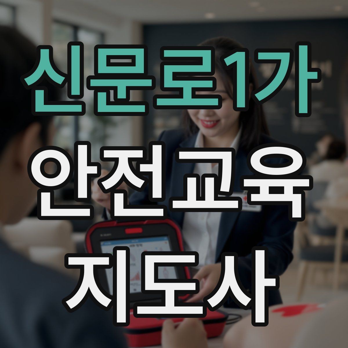 신문로1가 안전교육지도사 자격증 신학기 안전교육 프로그램 예시