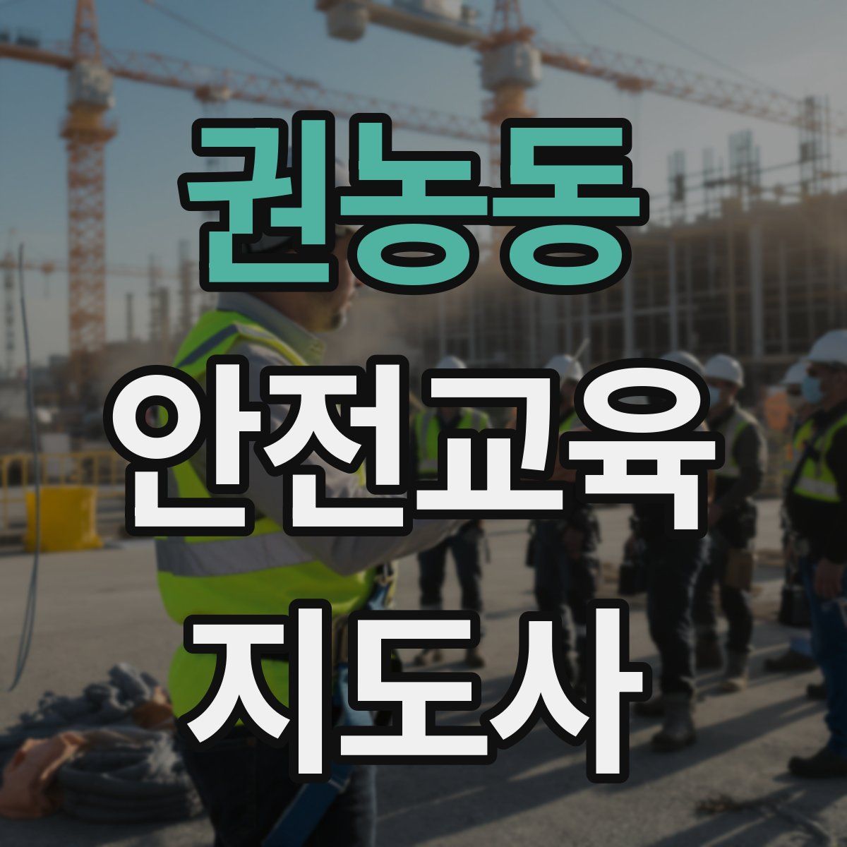 권농동 안전교육지도사 자격증