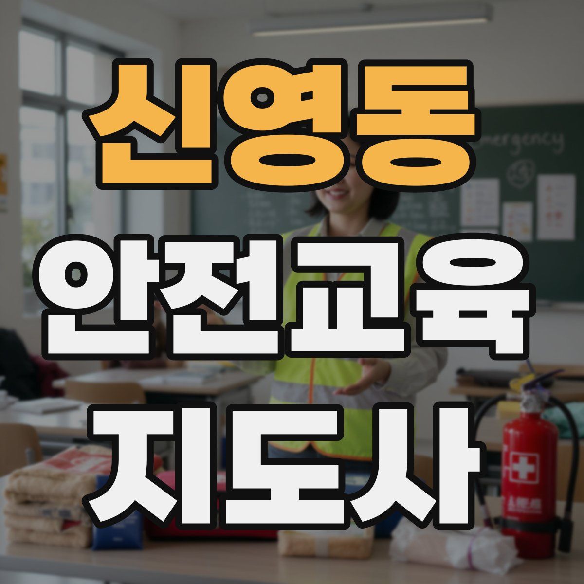 신영동 안전교육지도사 자격증