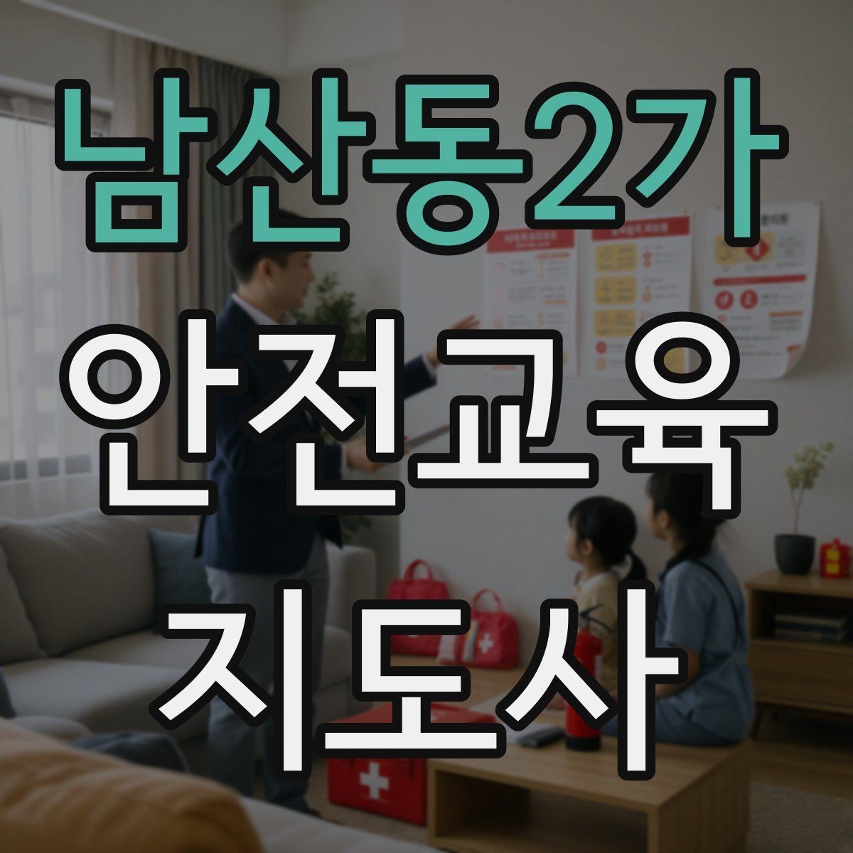 남산동2가 안전교육지도사 자격증 교육 경력을 쌓을수록 좋은 점 정리