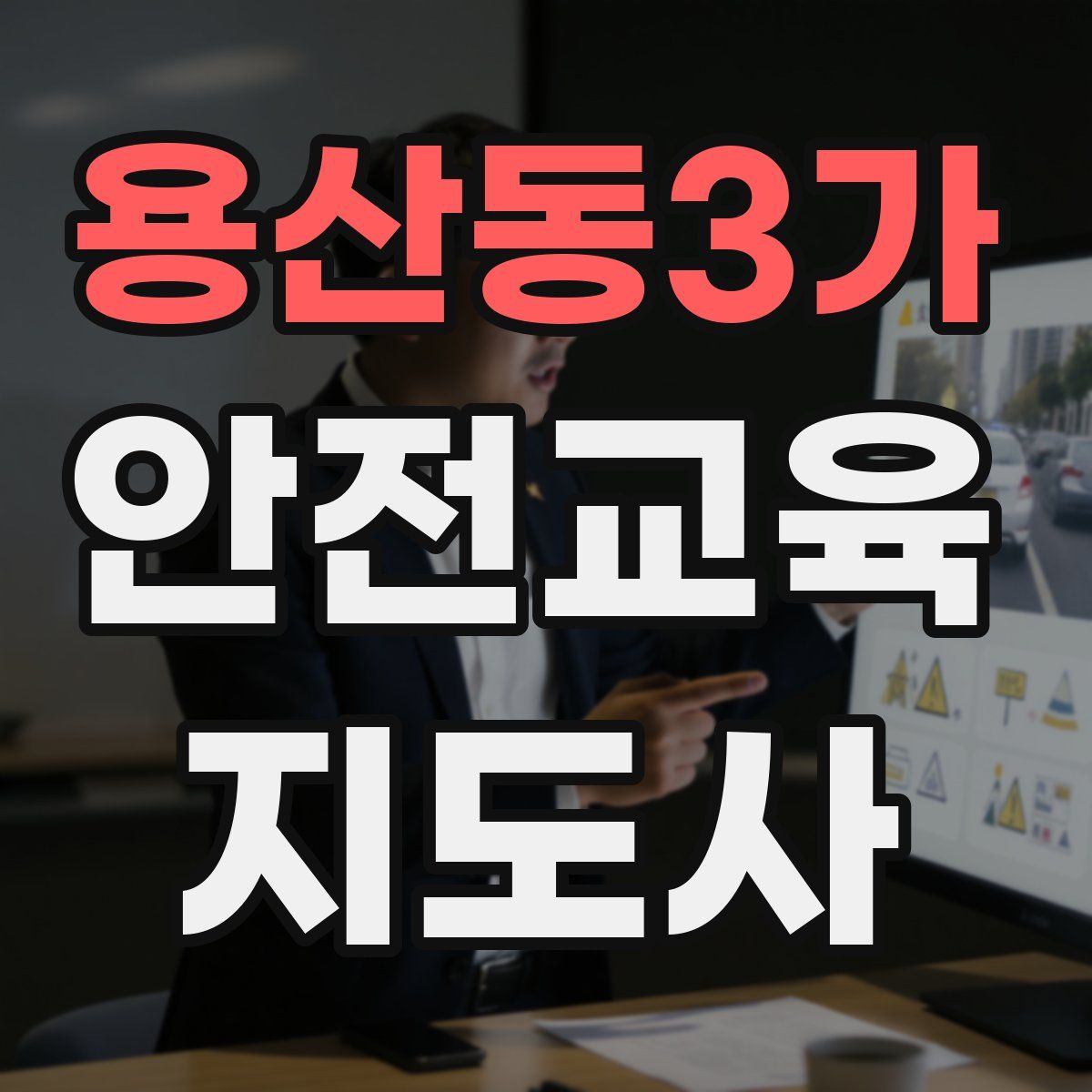 용산동3가 안전교육지도사 자격증