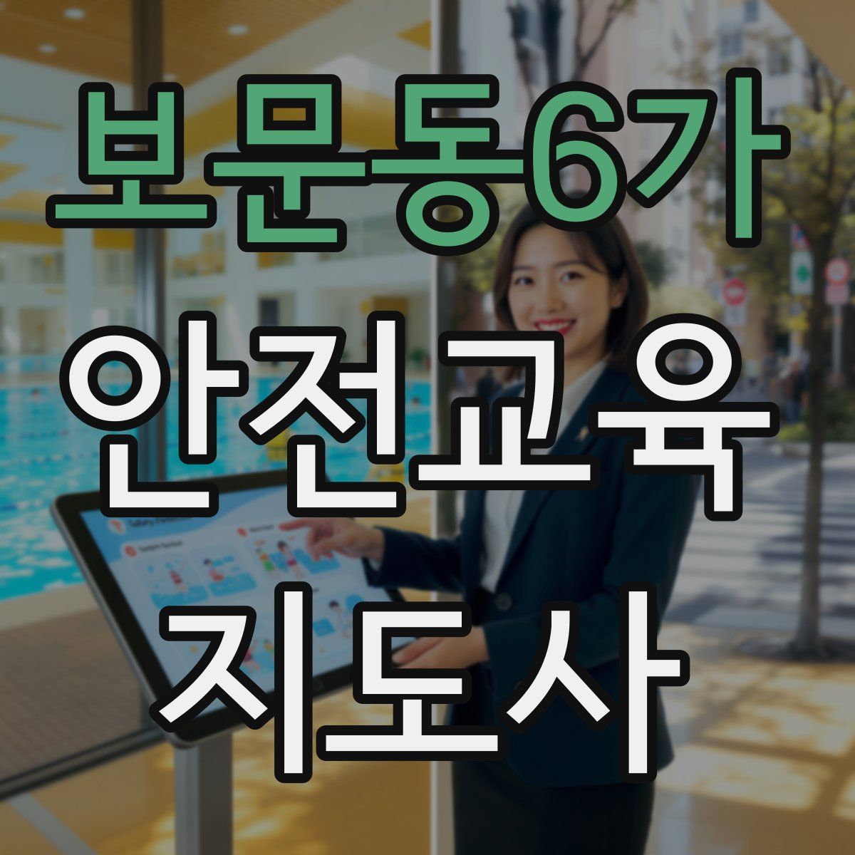 보문동6가 안전교육지도사 자격증