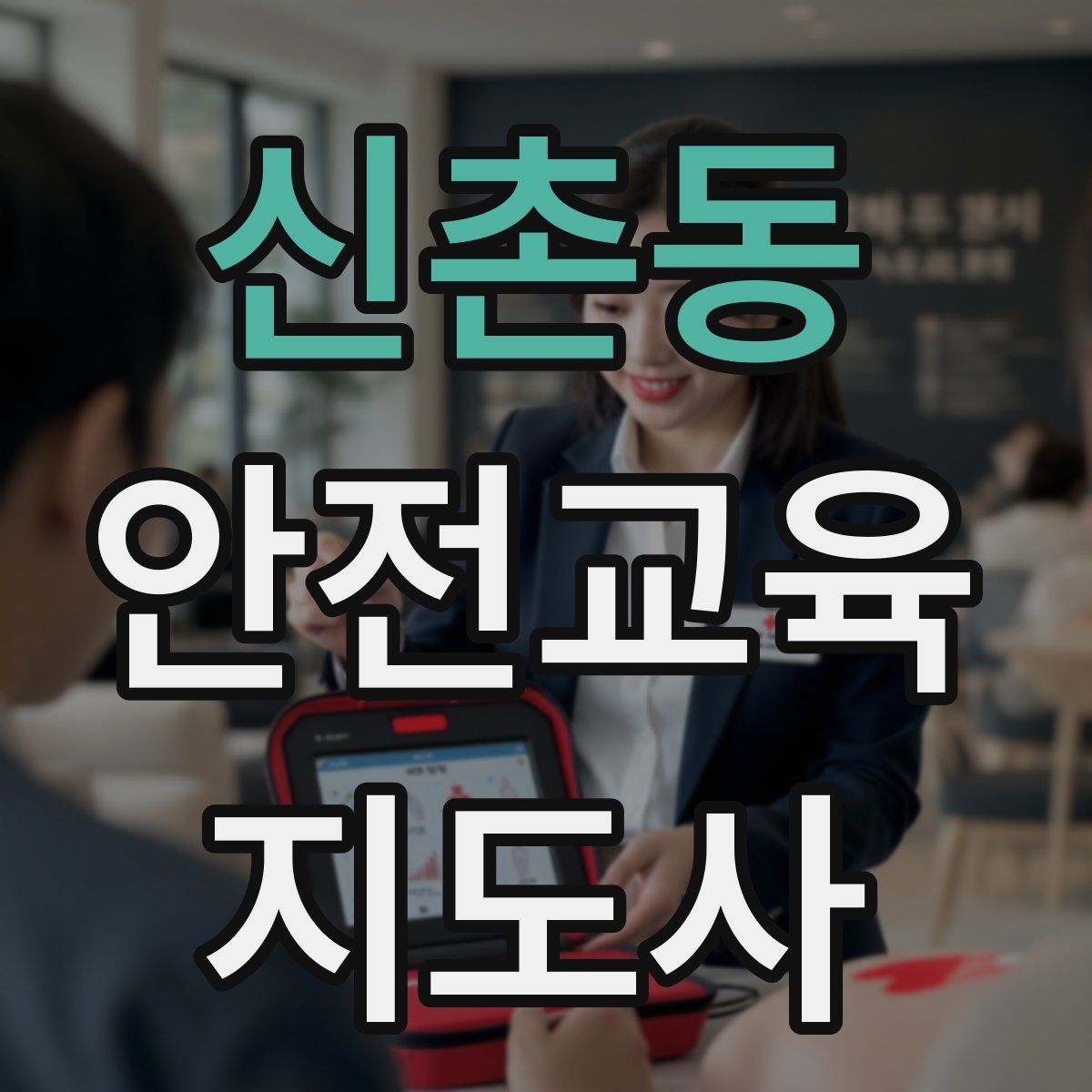 신촌동 안전교육지도사 자격증