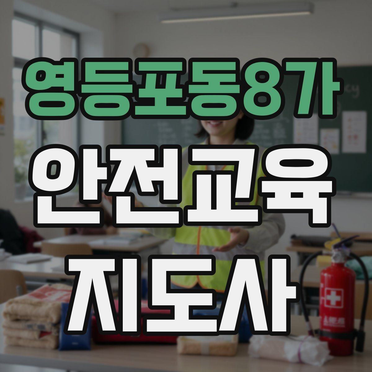 영등포동8가 안전교육지도사 자격증 교육 문의 응답을 깔끔하게 정리하는 법