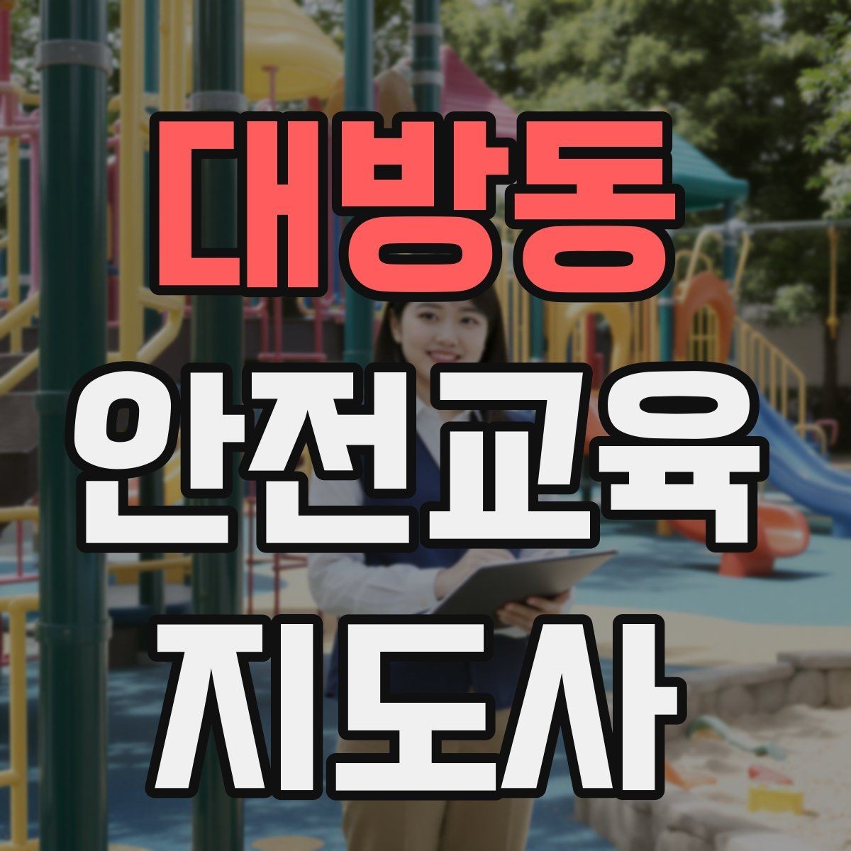 대방동 안전교육지도사 자격증 누구나 취득 가능한지 알아보기