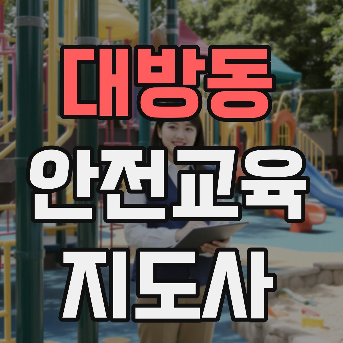 대방동 안전교육지도사 자격증