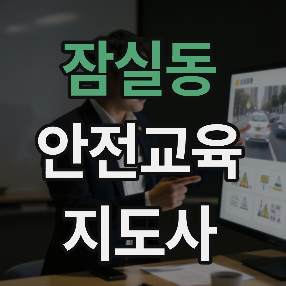 잠실동 안전교육지도사 자격증 역할극을 활용한 교육 진행법