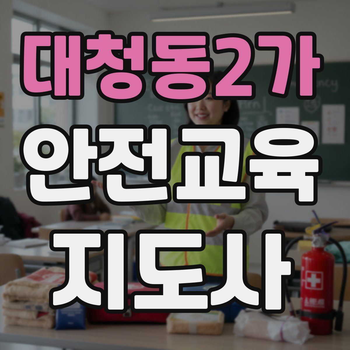 대청동2가 안전교육지도사 자격증