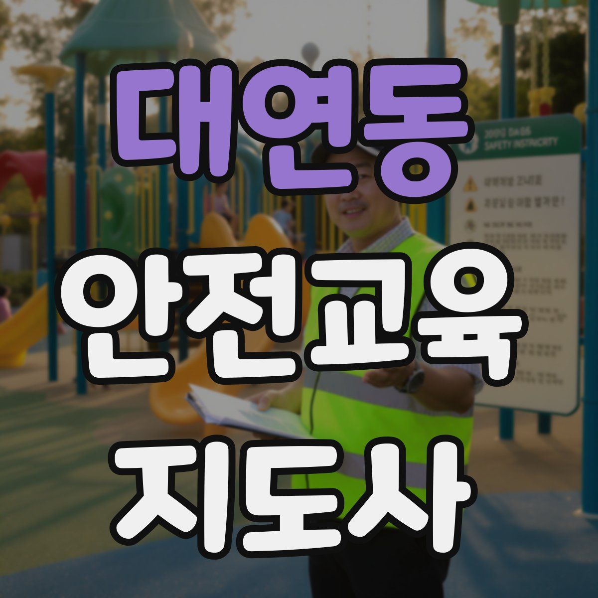 대연동 안전교육지도사 자격증