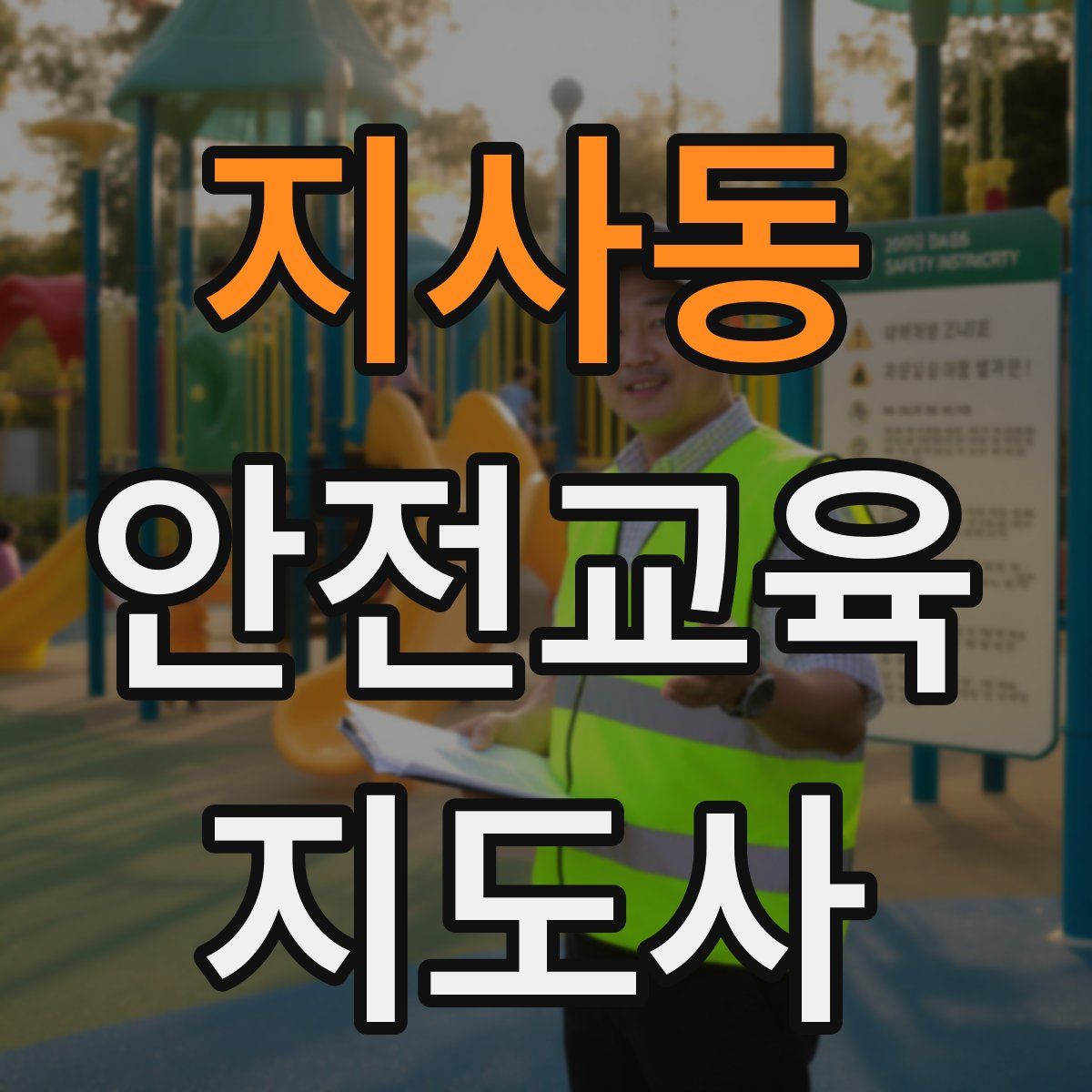 지사동 안전교육지도사 자격증