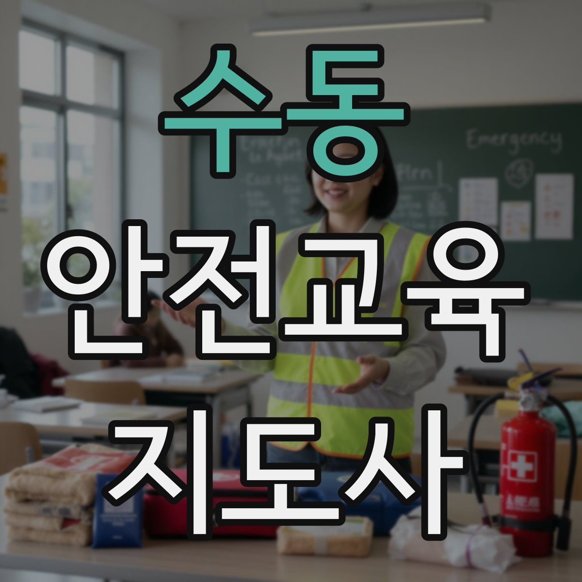 수동 안전교육지도사 자격증