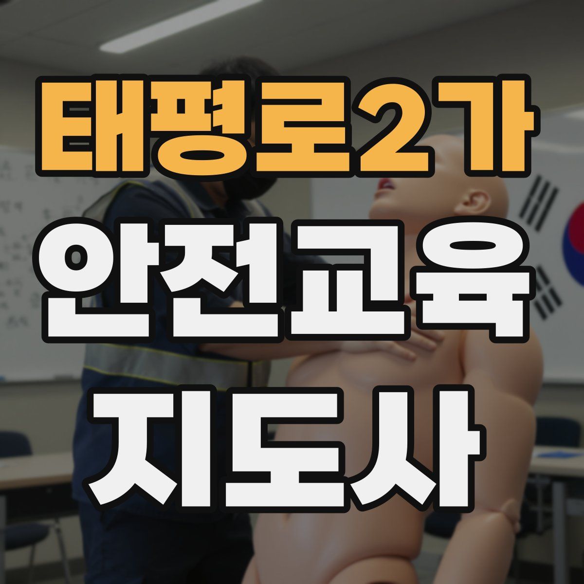 태평로2가 안전교육지도사 자격증