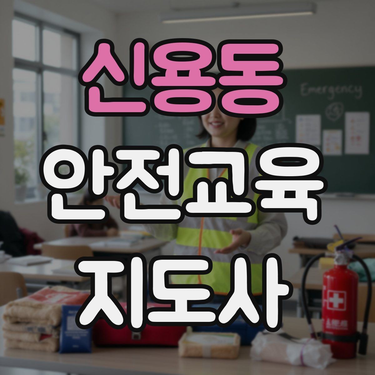 신용동 안전교육지도사 자격증 아동안전 교육으로 특화할 때 장점