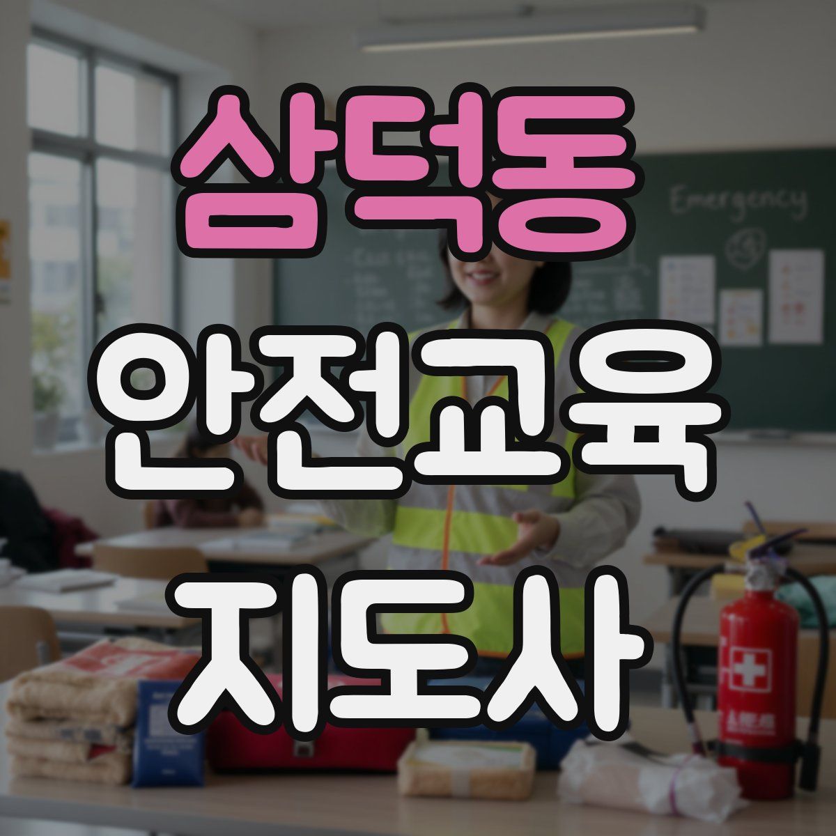 삼덕동 안전교육지도사 자격증