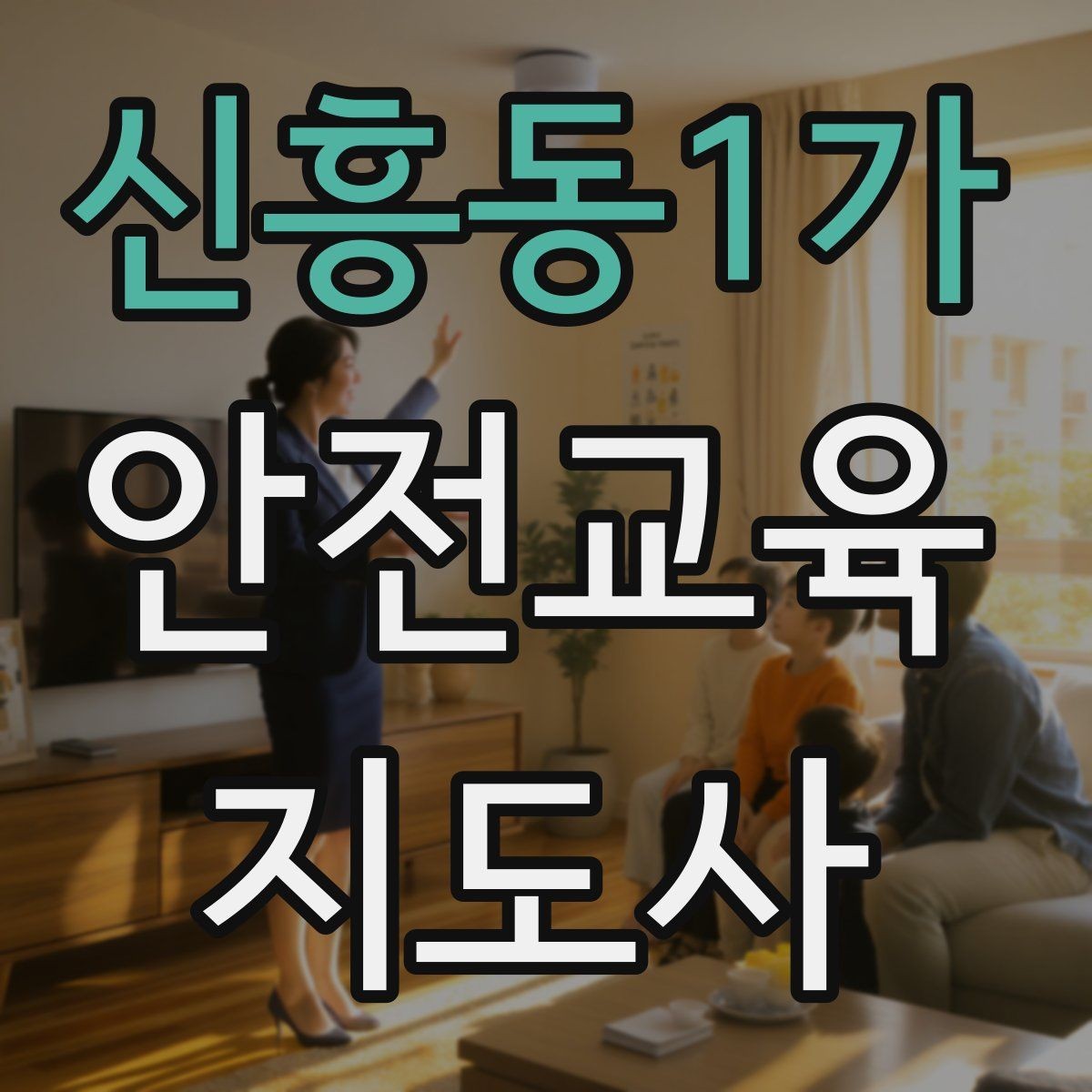 신흥동1가 안전교육지도사 자격증 대상별 맞춤 교육 제안이 중요한 이유