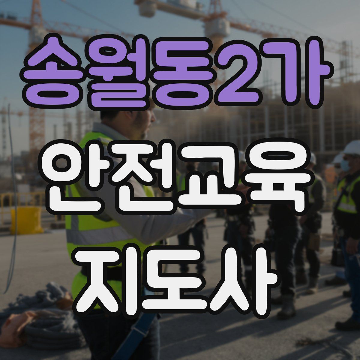 송월동2가 안전교육지도사 자격증