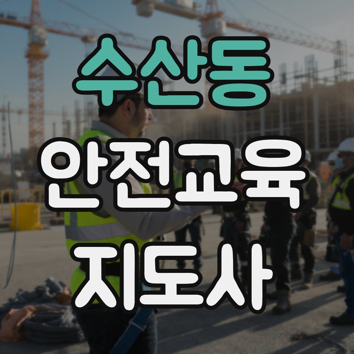 수산동 안전교육지도사 자격증