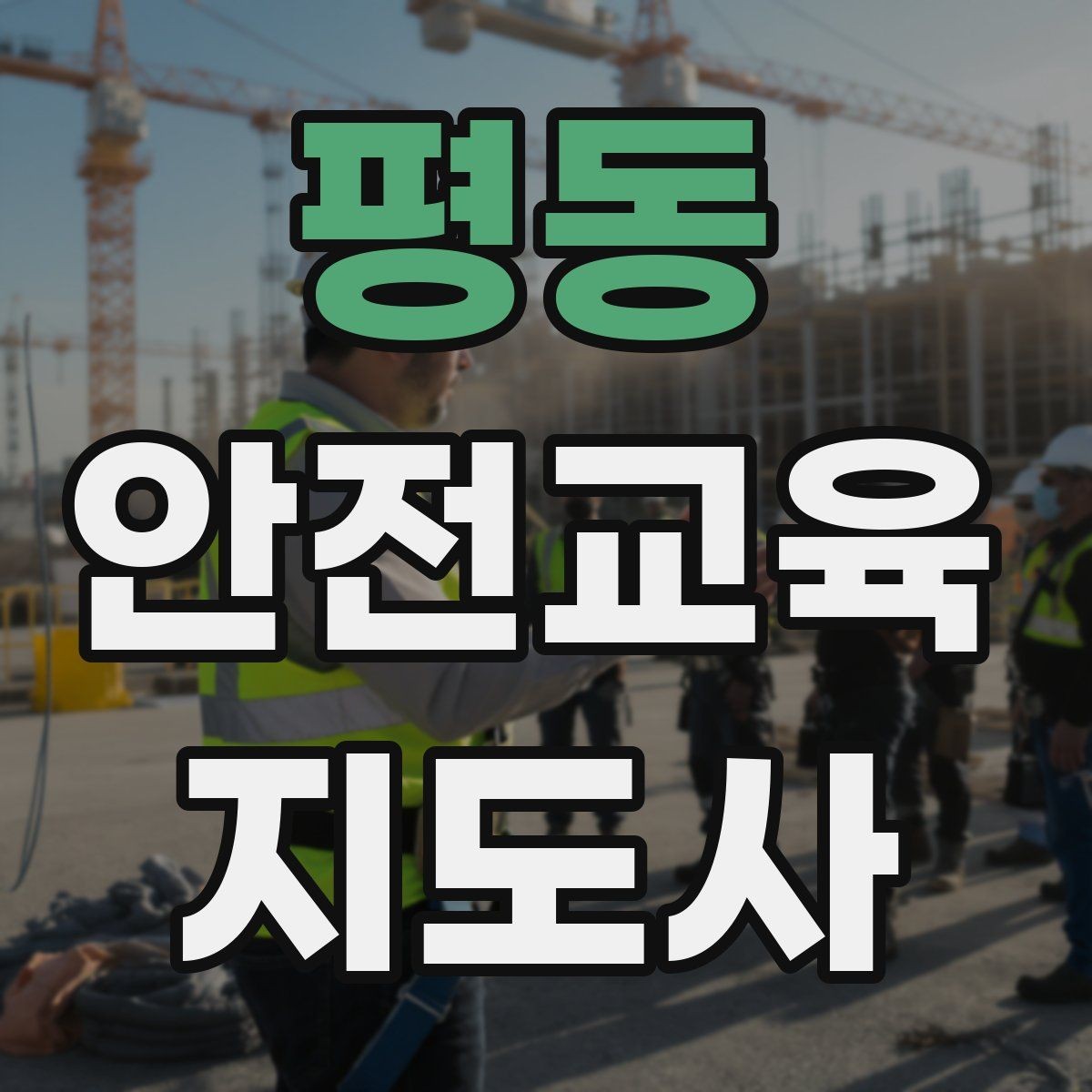 평동 안전교육지도사 자격증 캠페인형 수업을 짜는 기본 틀