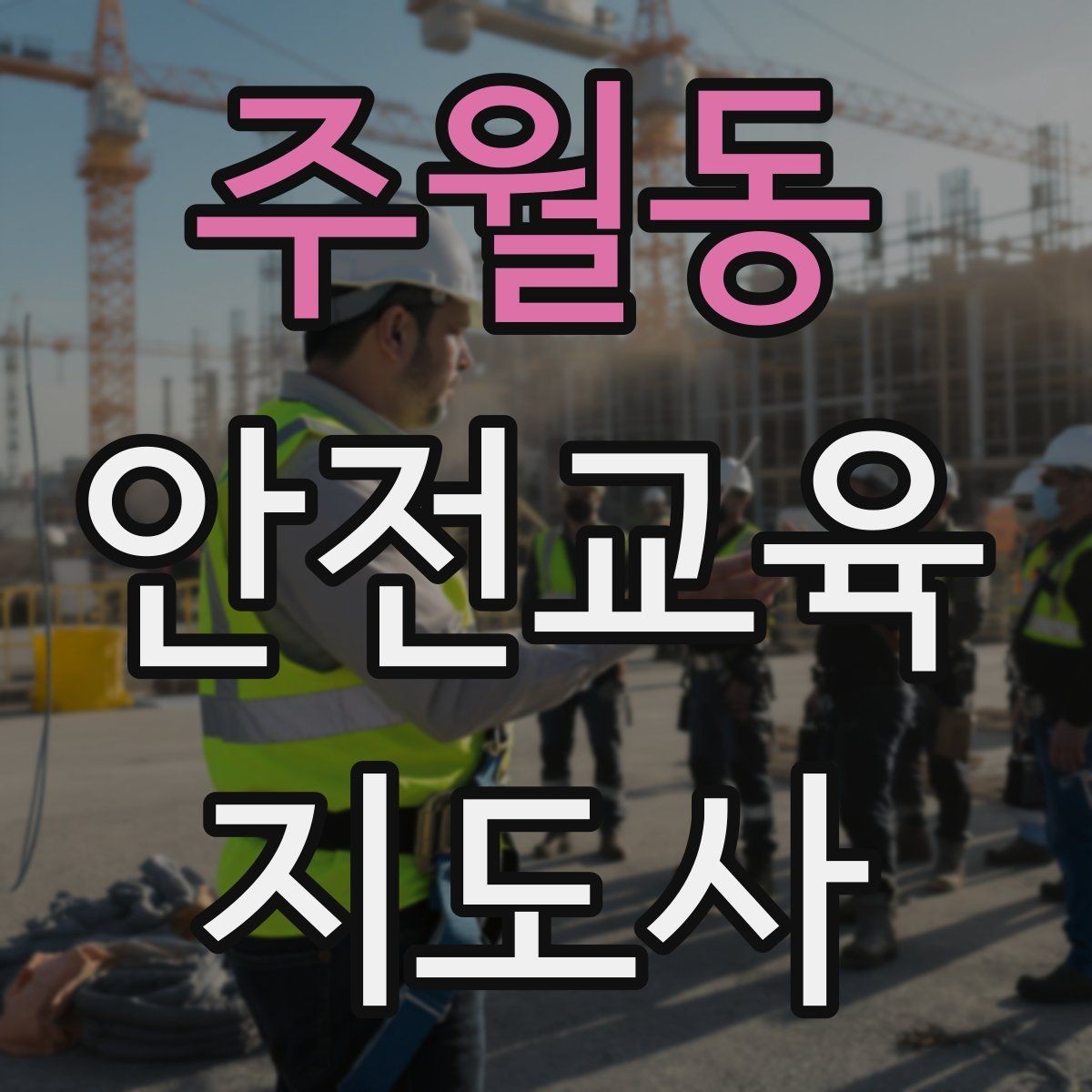 주월동 안전교육지도사 자격증 강의가 매번 비슷해지는 걸 막는 방법