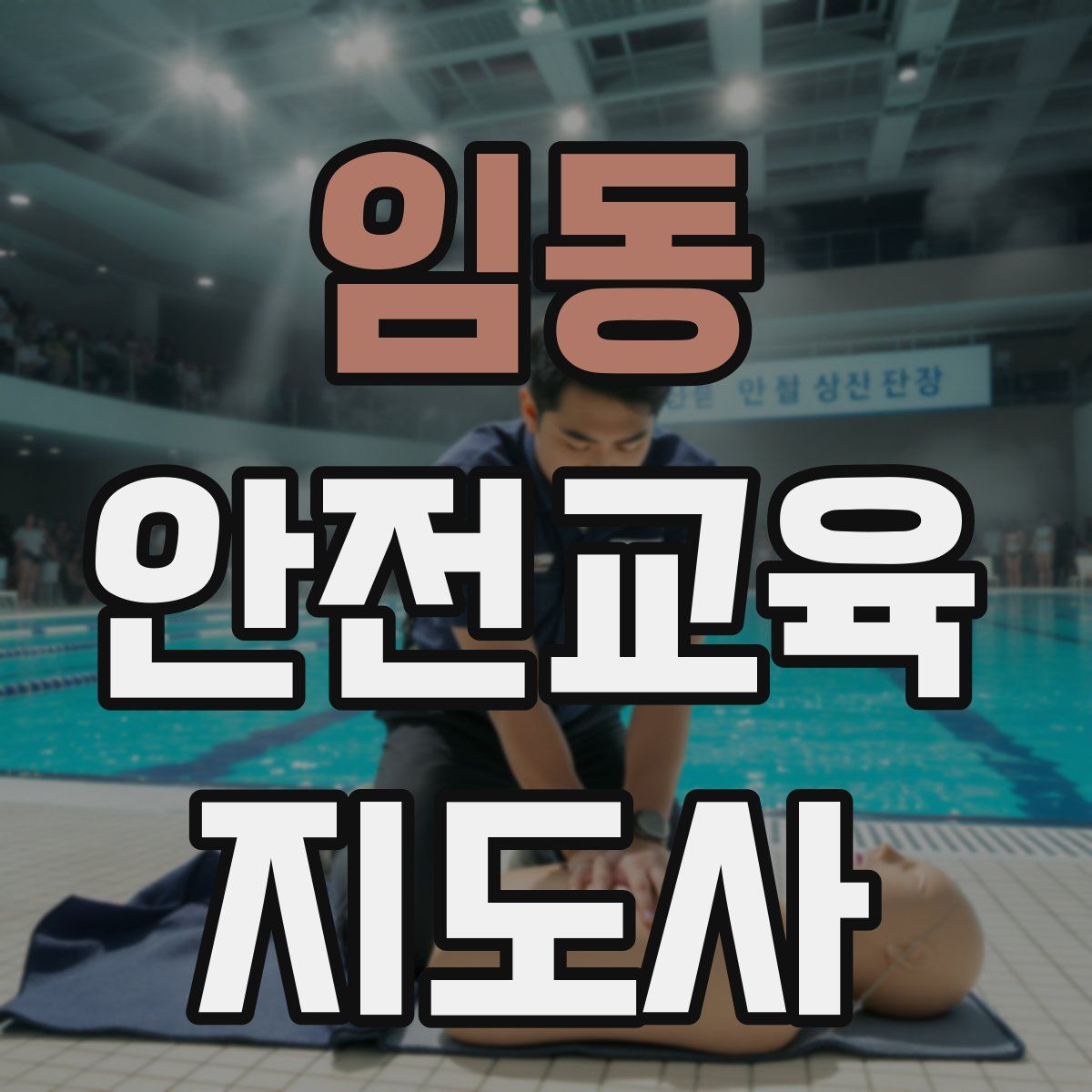 임동 안전교육지도사 자격증