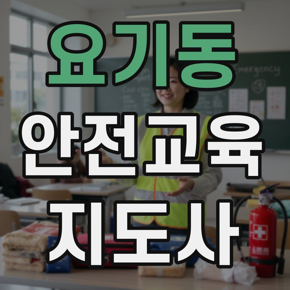 요기동 안전교육지도사 자격증 교통안전 교육안을 쉽게 짜는 방법