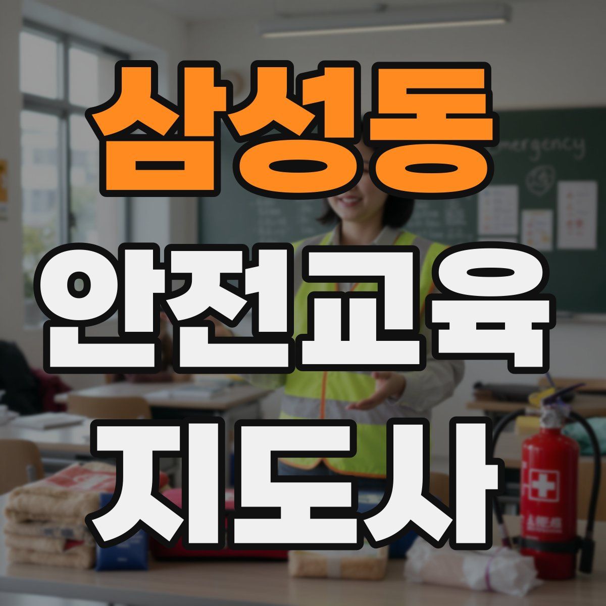 삼성동 안전교육지도사 자격증