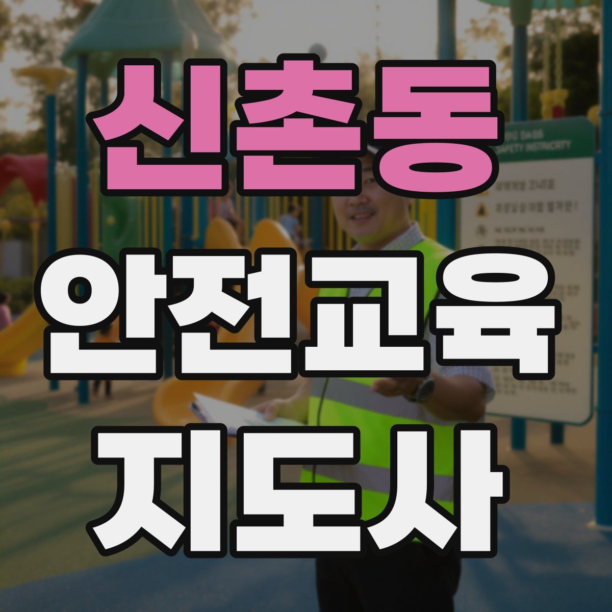 신촌동 안전교육지도사 자격증