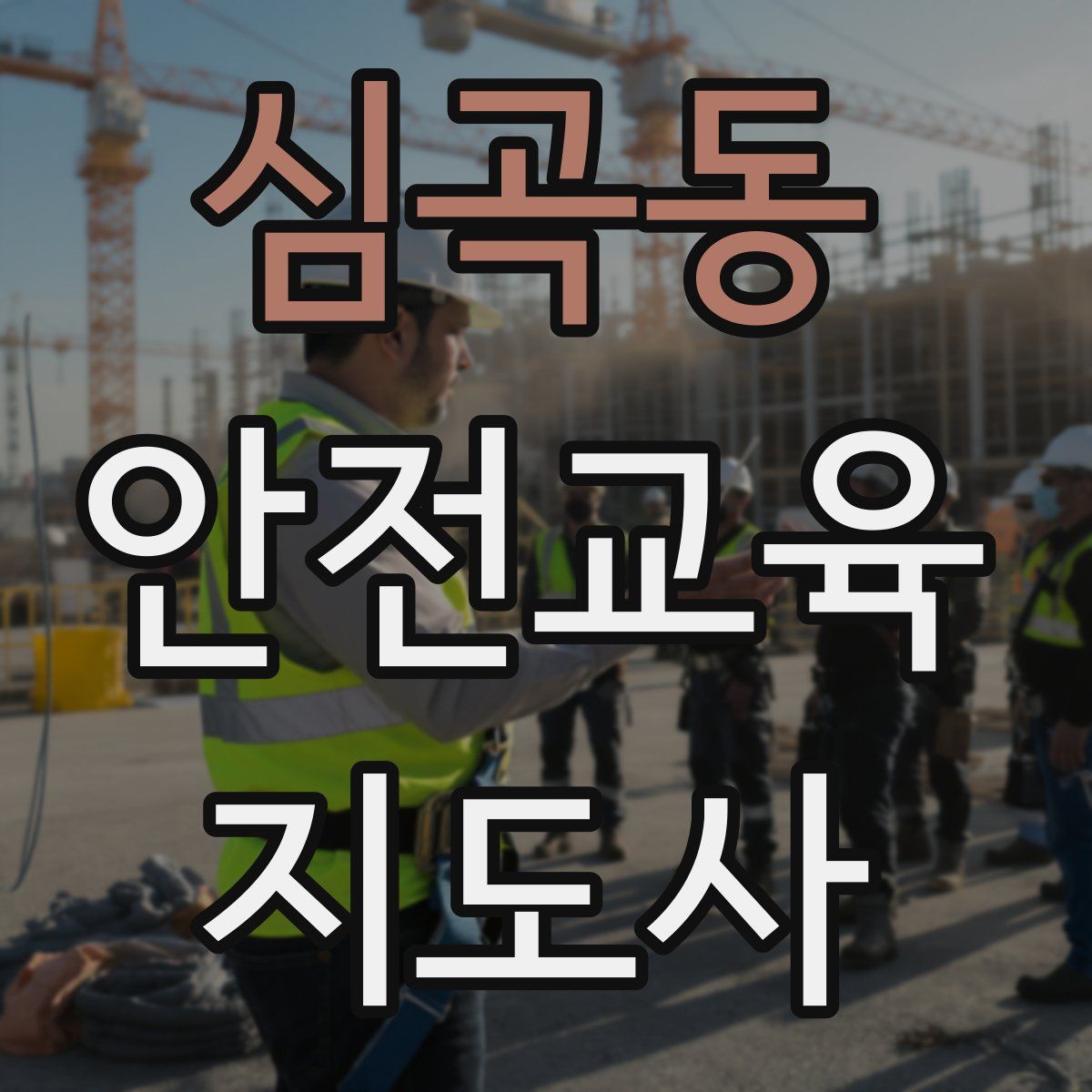 심곡동 안전교육지도사 자격증