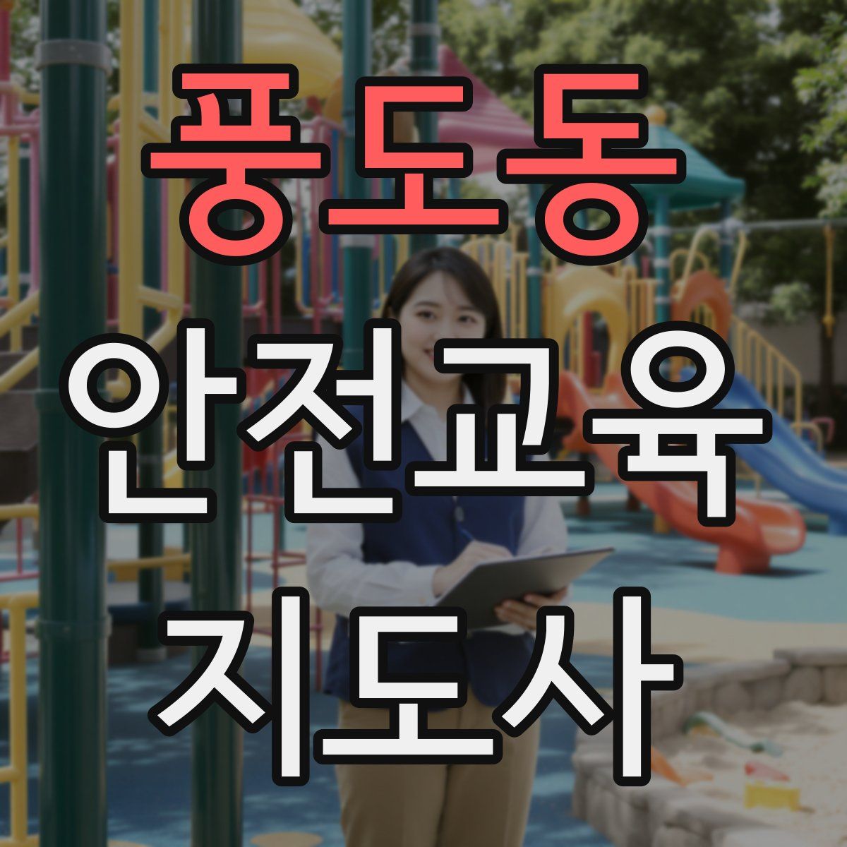 풍도동 안전교육지도사 자격증