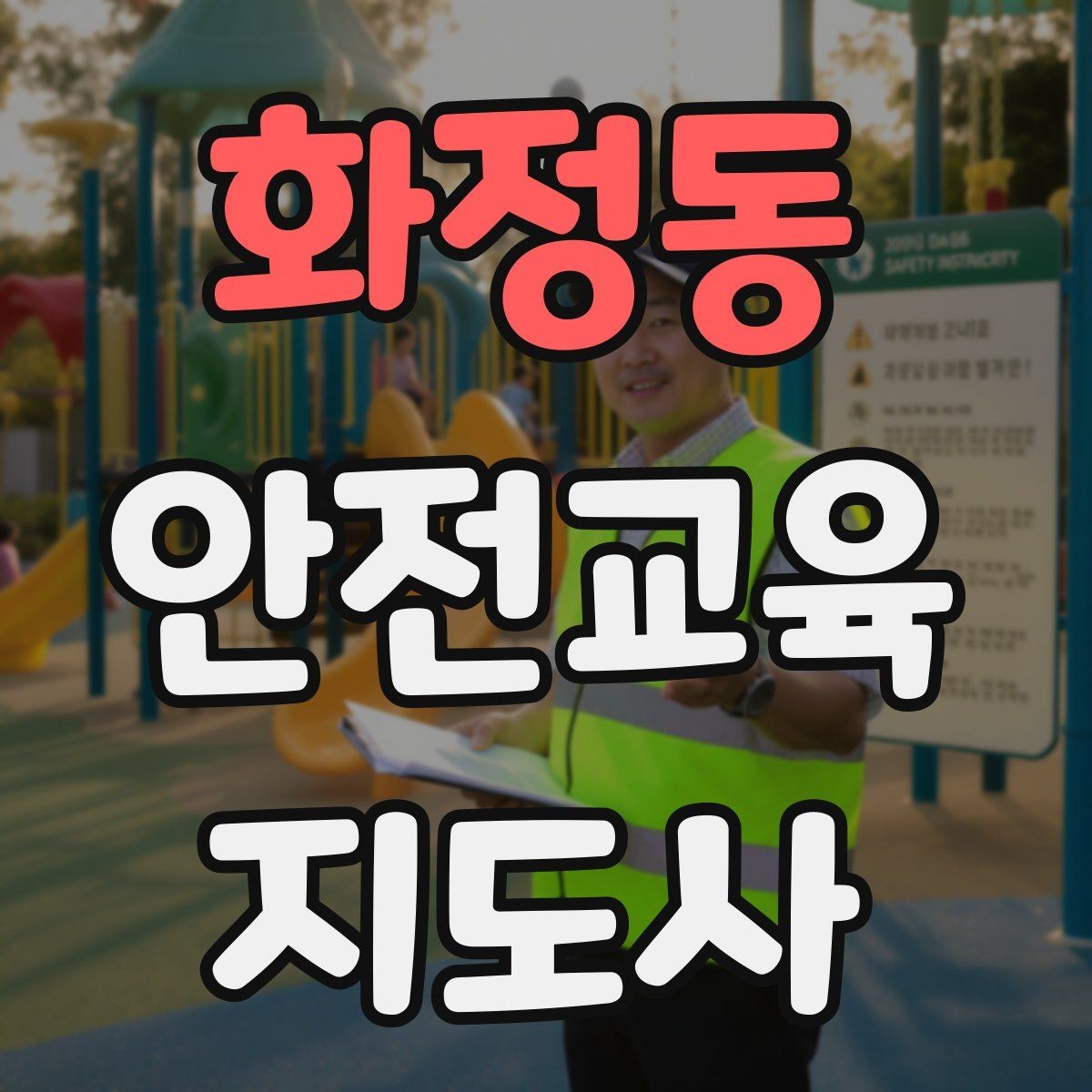 화정동 안전교육지도사 자격증 생활안전 수업을 기획하는 기본 순서