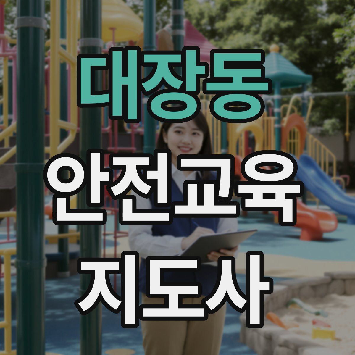 대장동 안전교육지도사 자격증