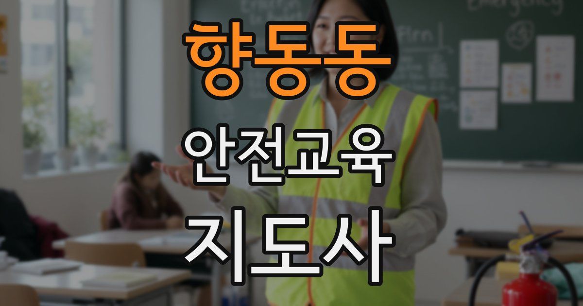 향동동 안전교육지도사 자격증
