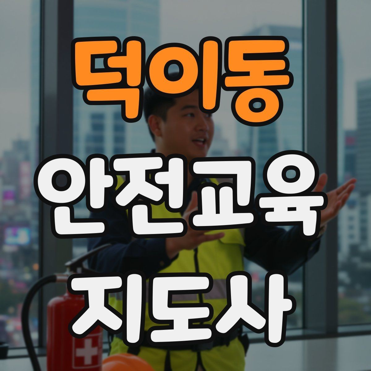 덕이동 안전교육지도사 자격증 자격 취득 이후가 더 중요한 이유