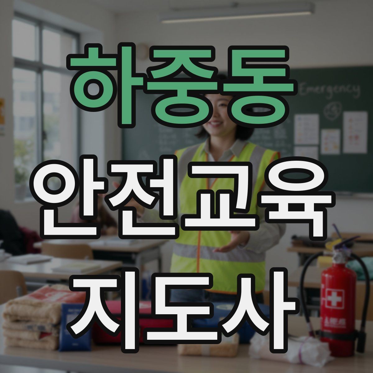 하중동 안전교육지도사 자격증 프레젠테이션 자료 구성의 핵심 포인트