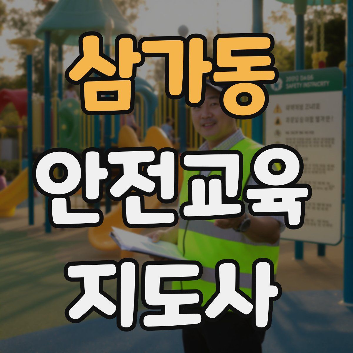 삼가동 안전교육지도사 자격증