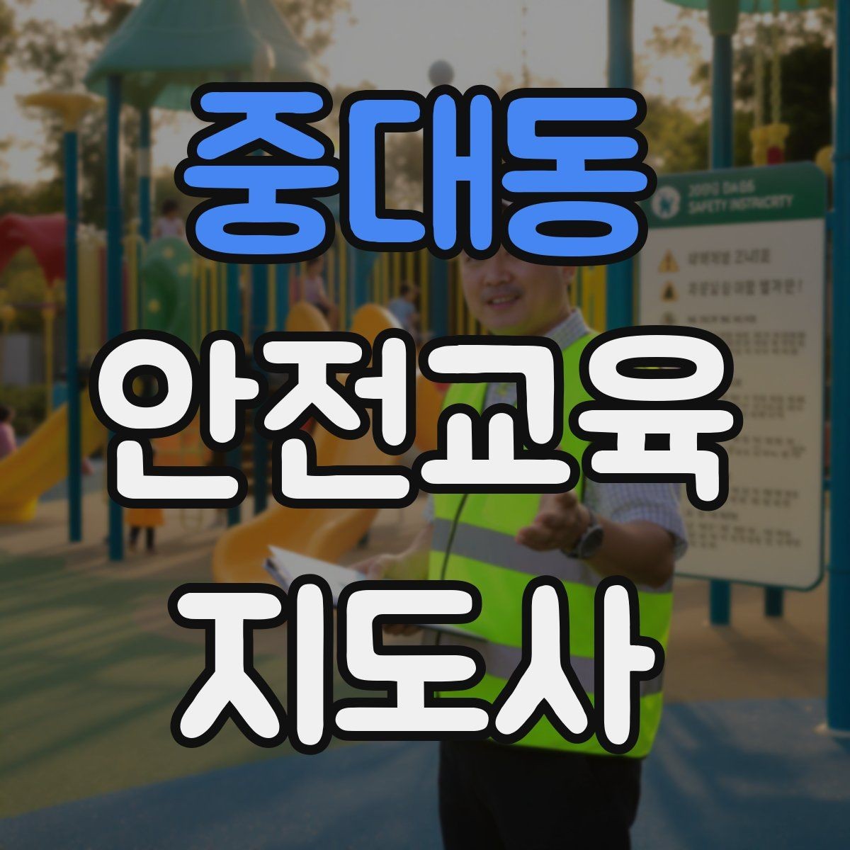 중대동 안전교육지도사 자격증 일정 조율을 매끄럽게 하는 요령