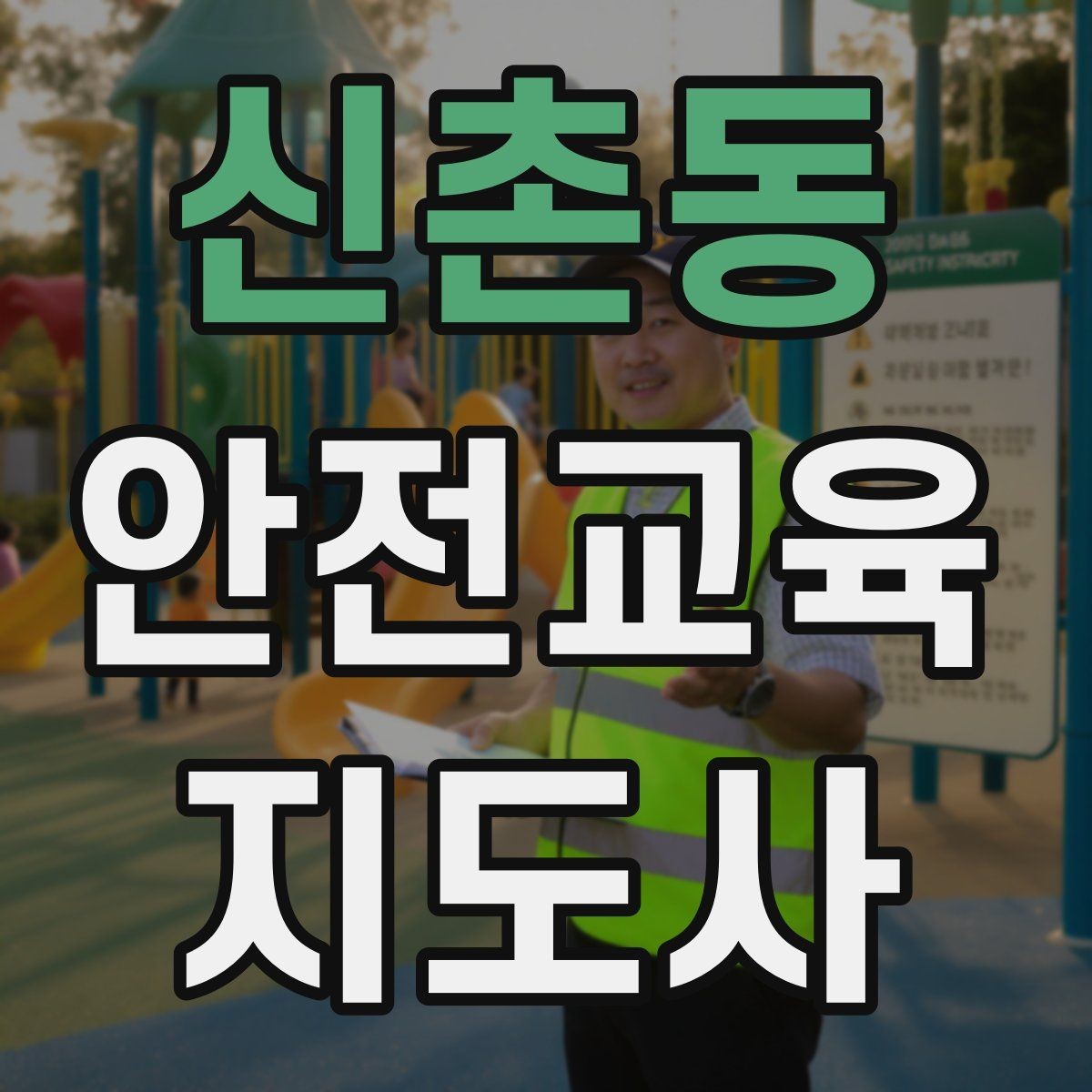 신촌동 안전교육지도사 자격증 취득 후 진로 방향 정리