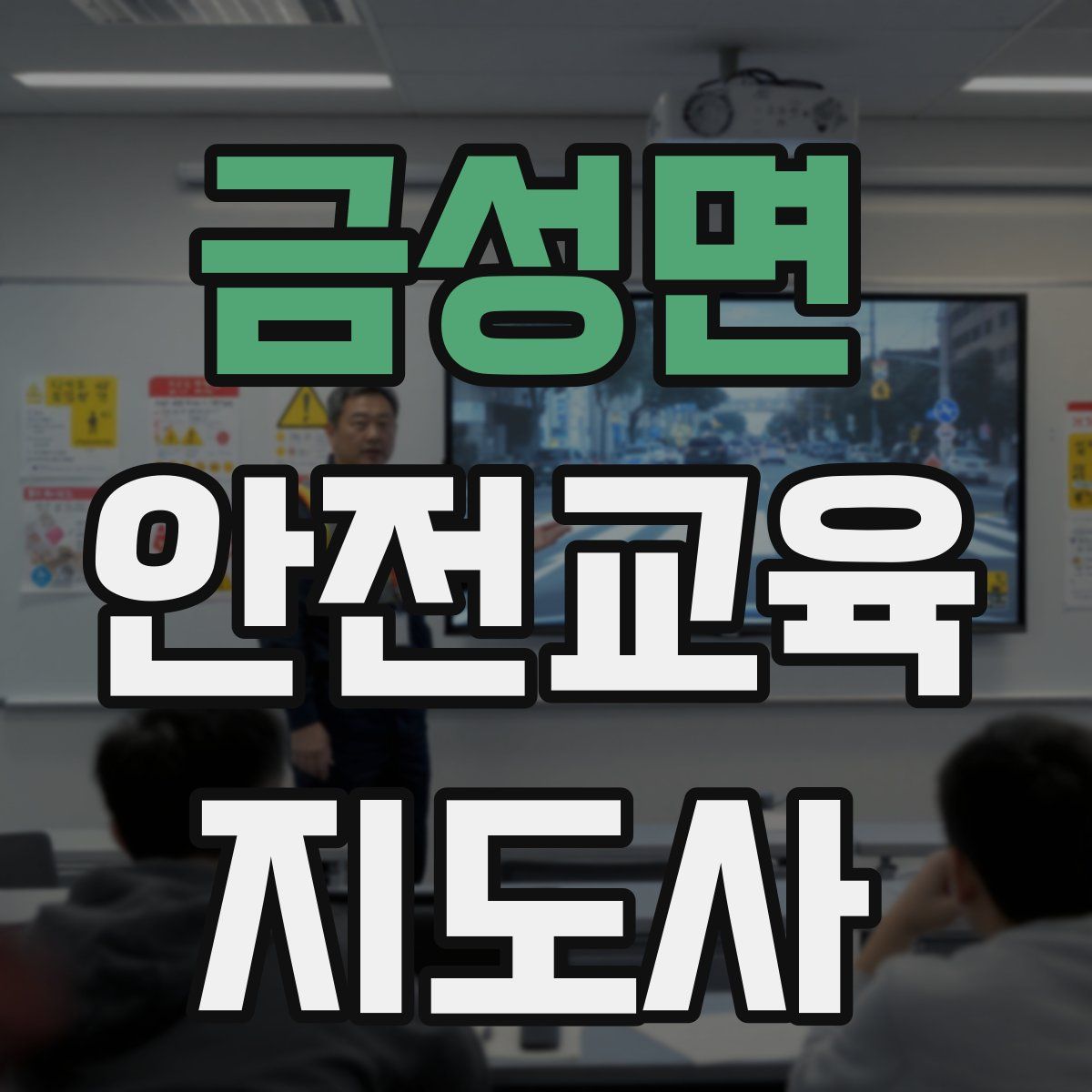 금성면 안전교육지도사 자격증