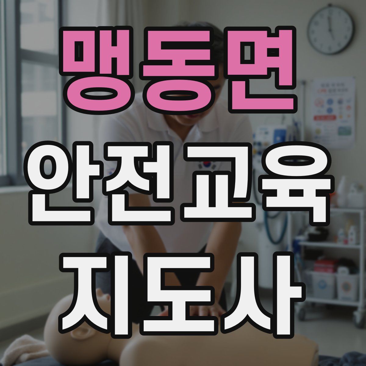 맹동면 안전교육지도사 자격증