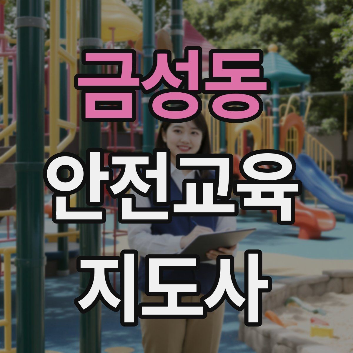 금성동 안전교육지도사 자격증 지역 기반 교육 활동 방법