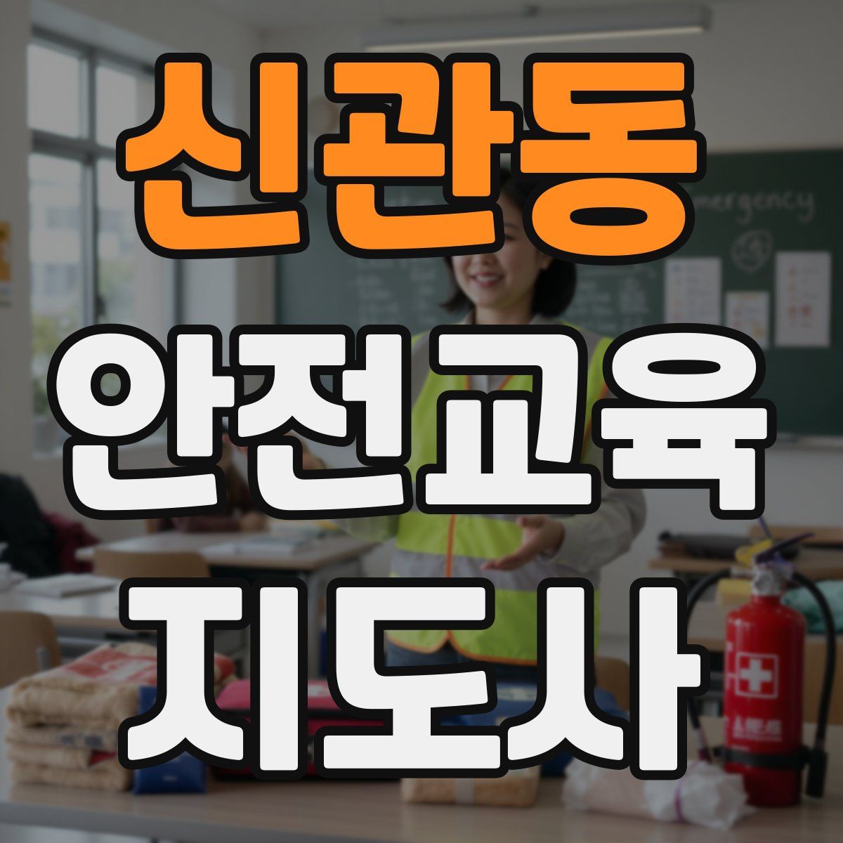 신관동 안전교육지도사 자격증