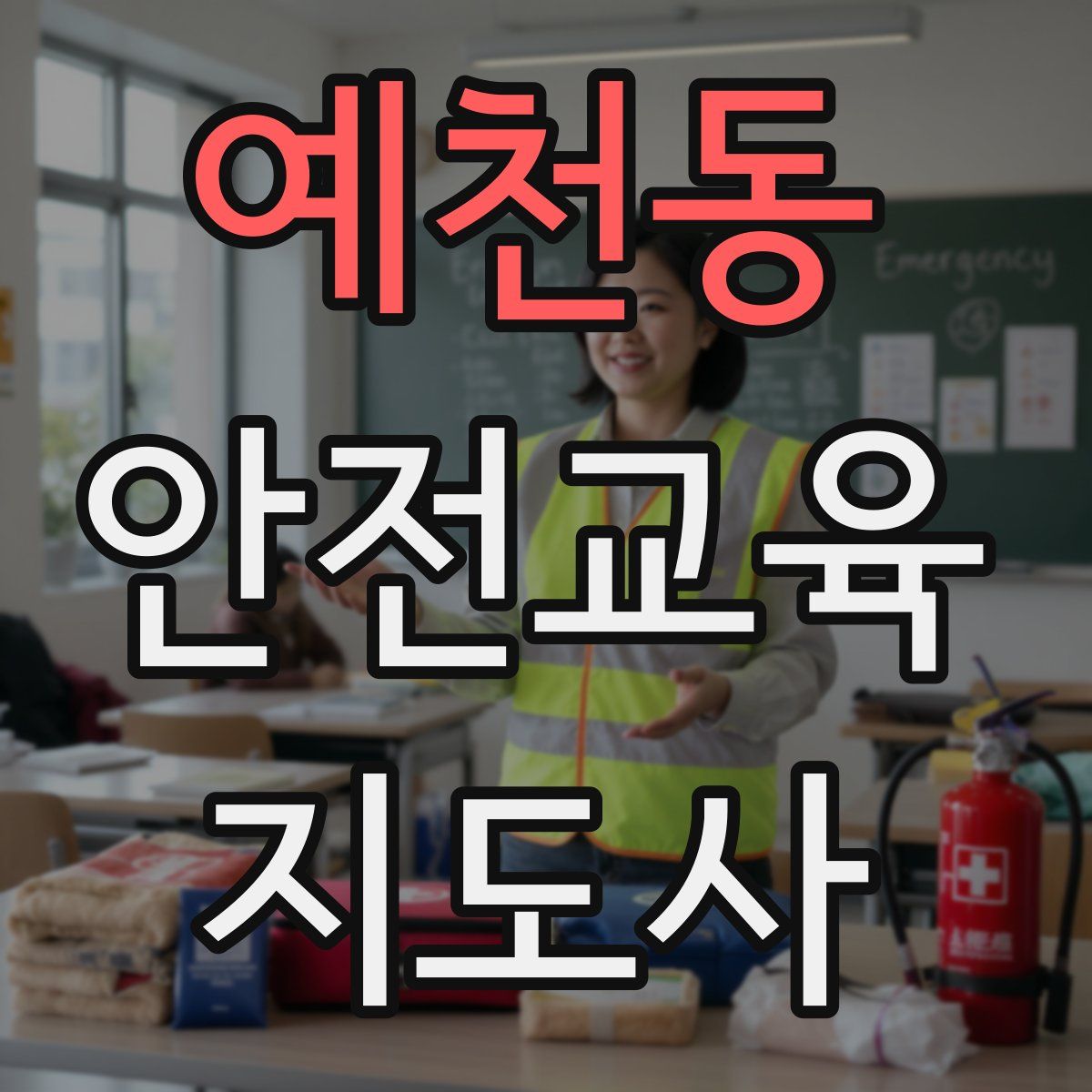 예천동 안전교육지도사 자격증