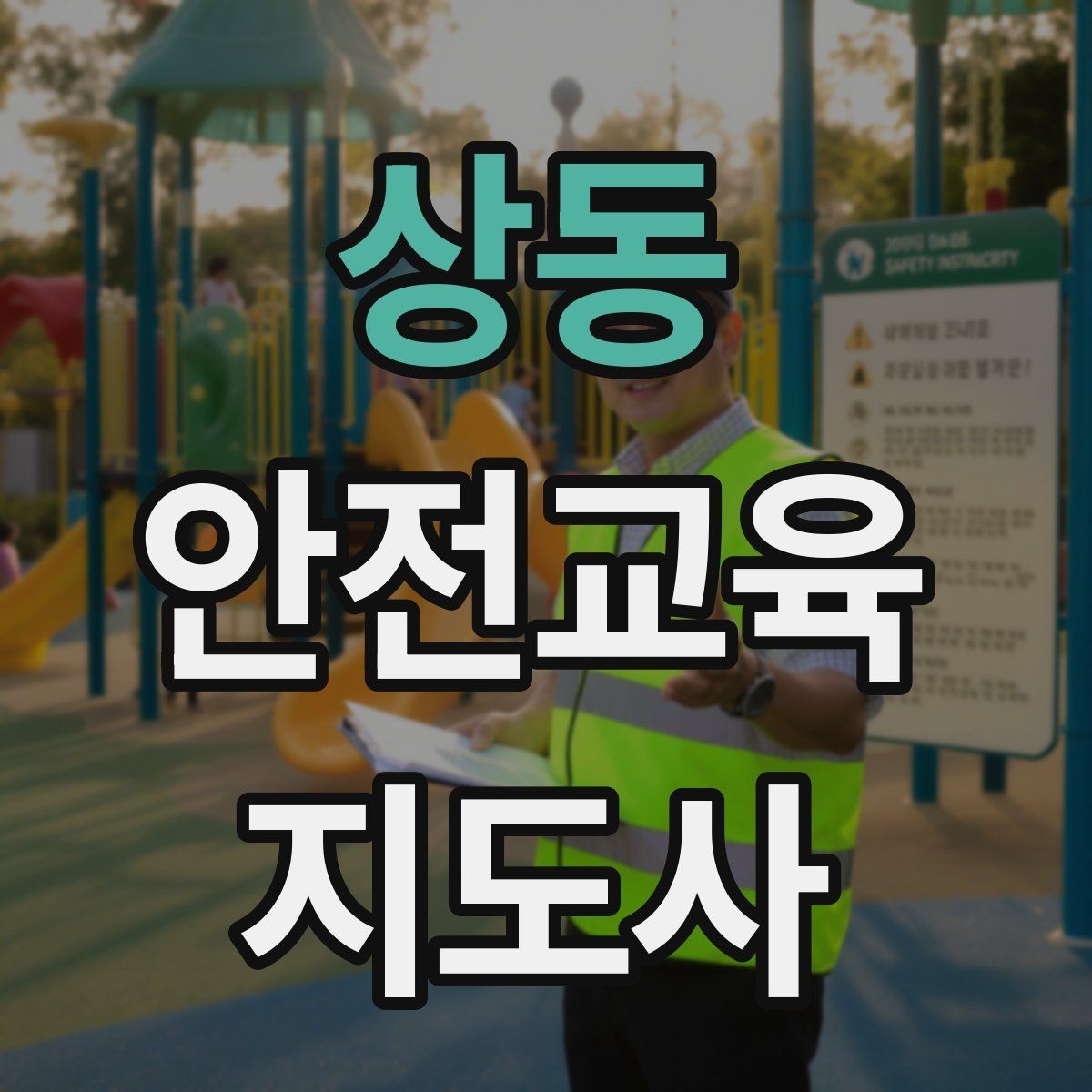 상동 안전교육지도사 자격증 노인 안전교육 지도 방법