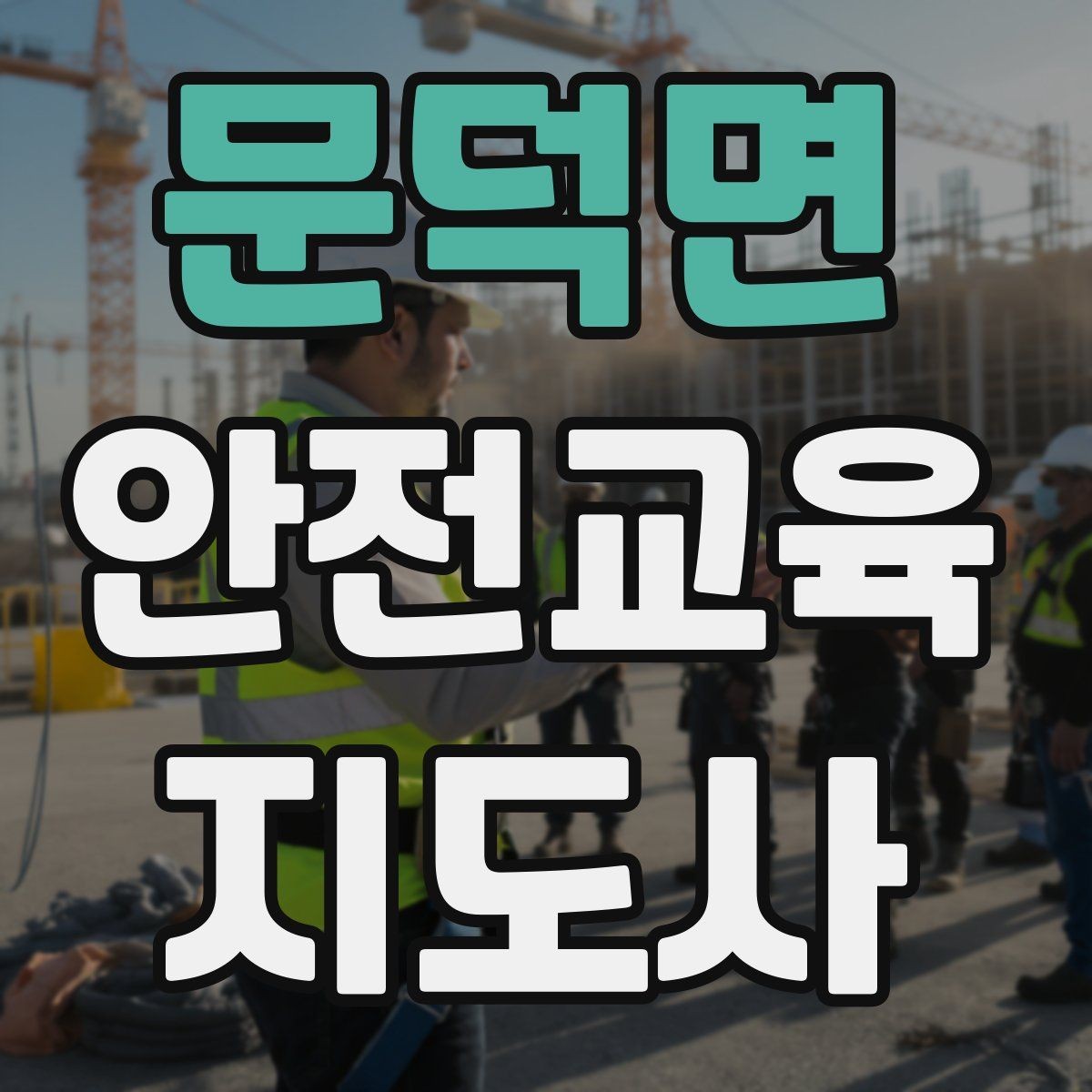 문덕면 안전교육지도사 자격증 교육 시간과 커리큘럼 정리