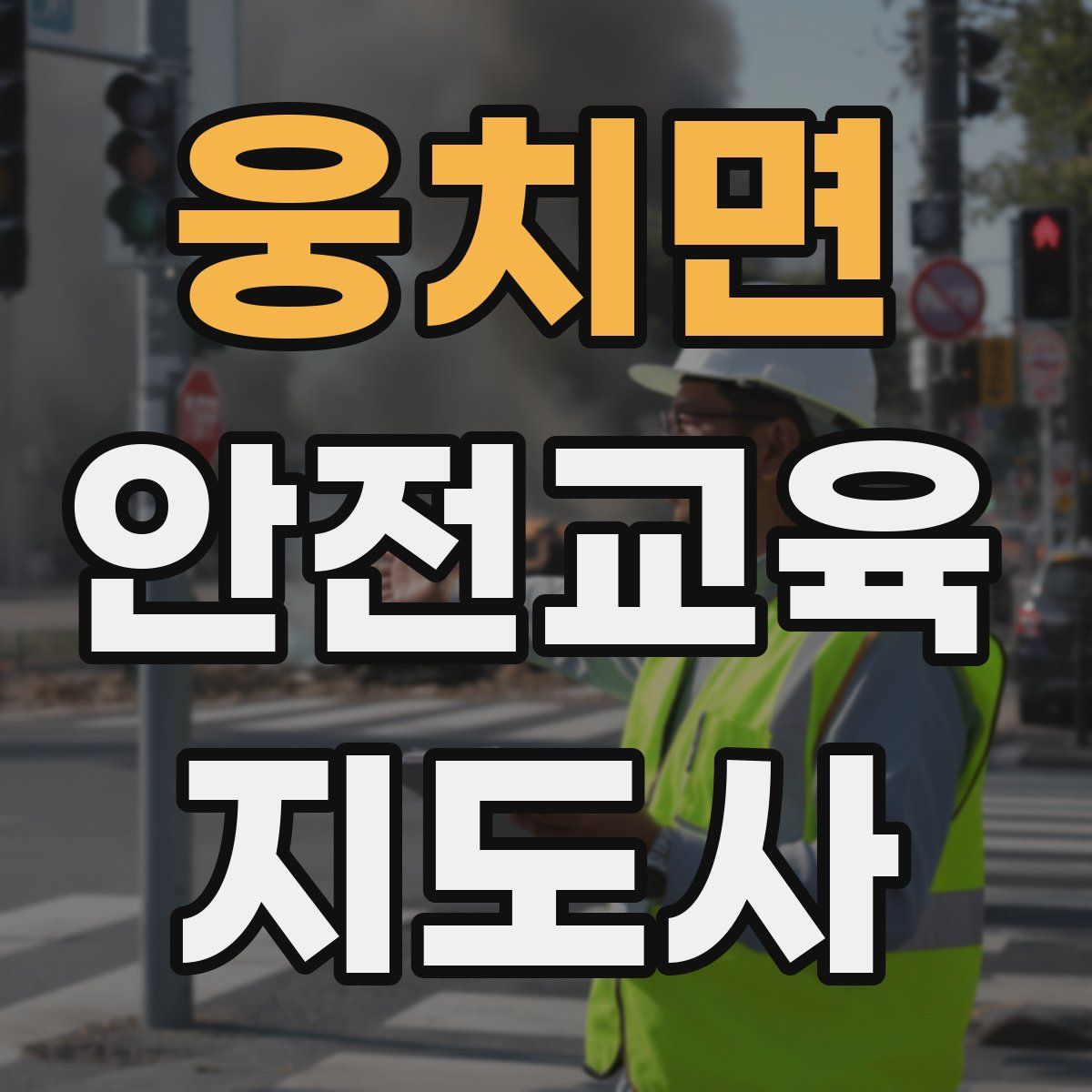 웅치면 안전교육지도사 자격증