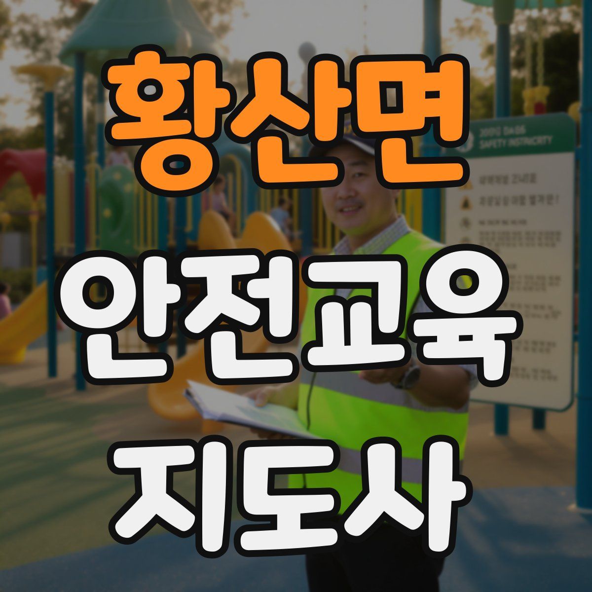 황산면 안전교육지도사 자격증