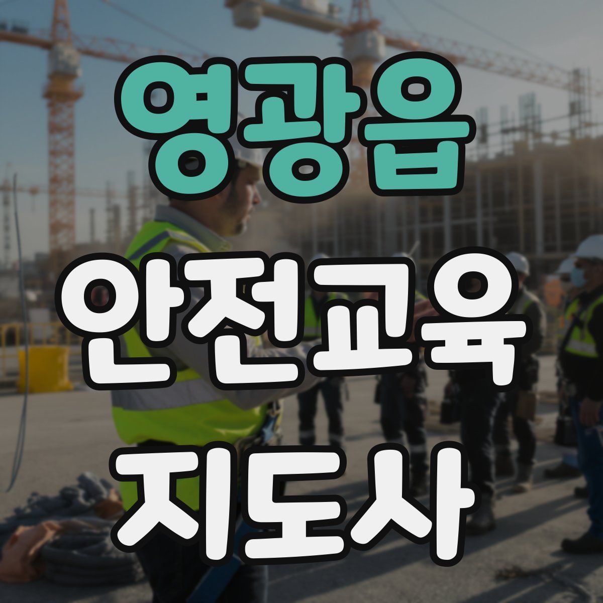 영광읍 안전교육지도사 자격증