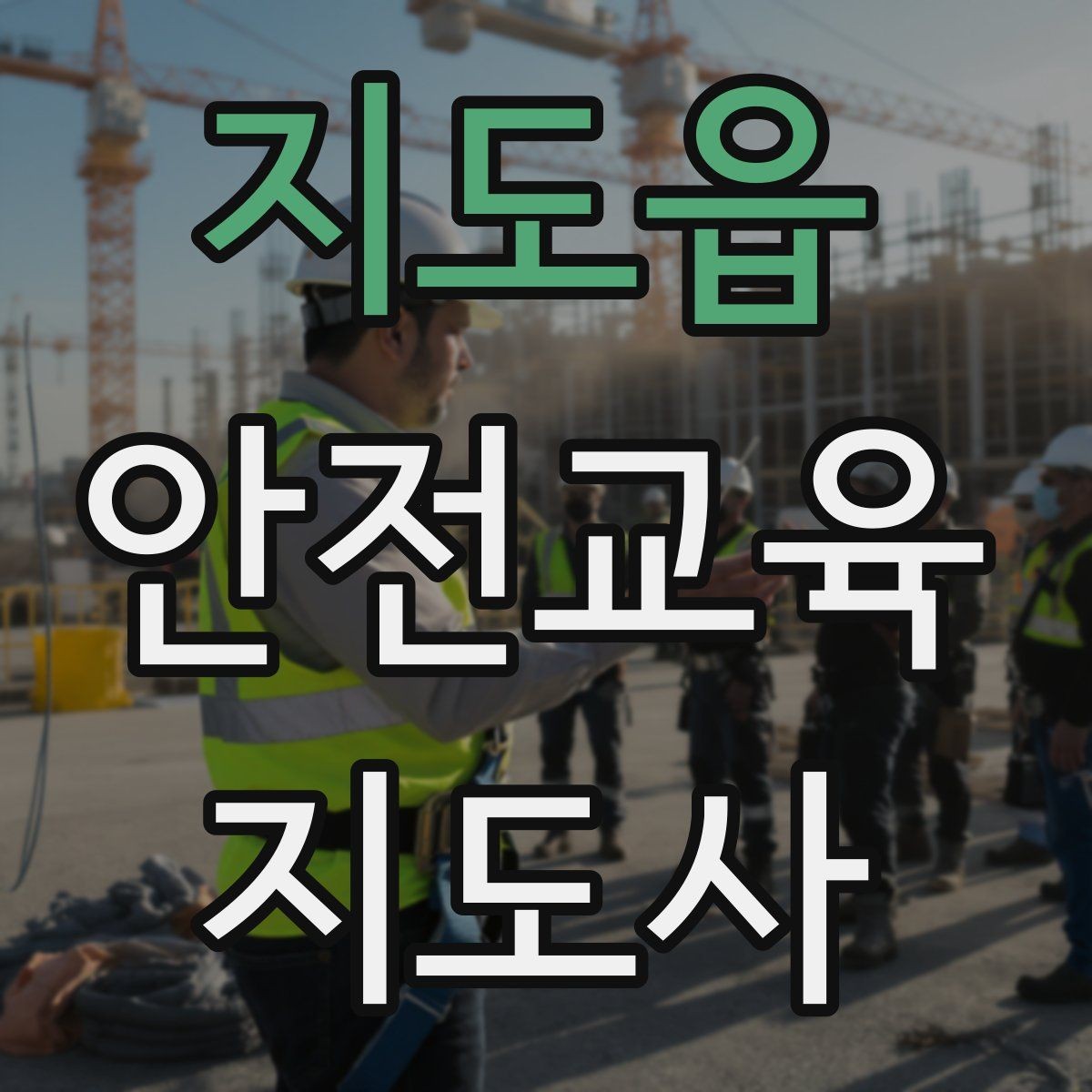 지도읍 안전교육지도사 자격증 장마철 재난안전 교육 주제 정리