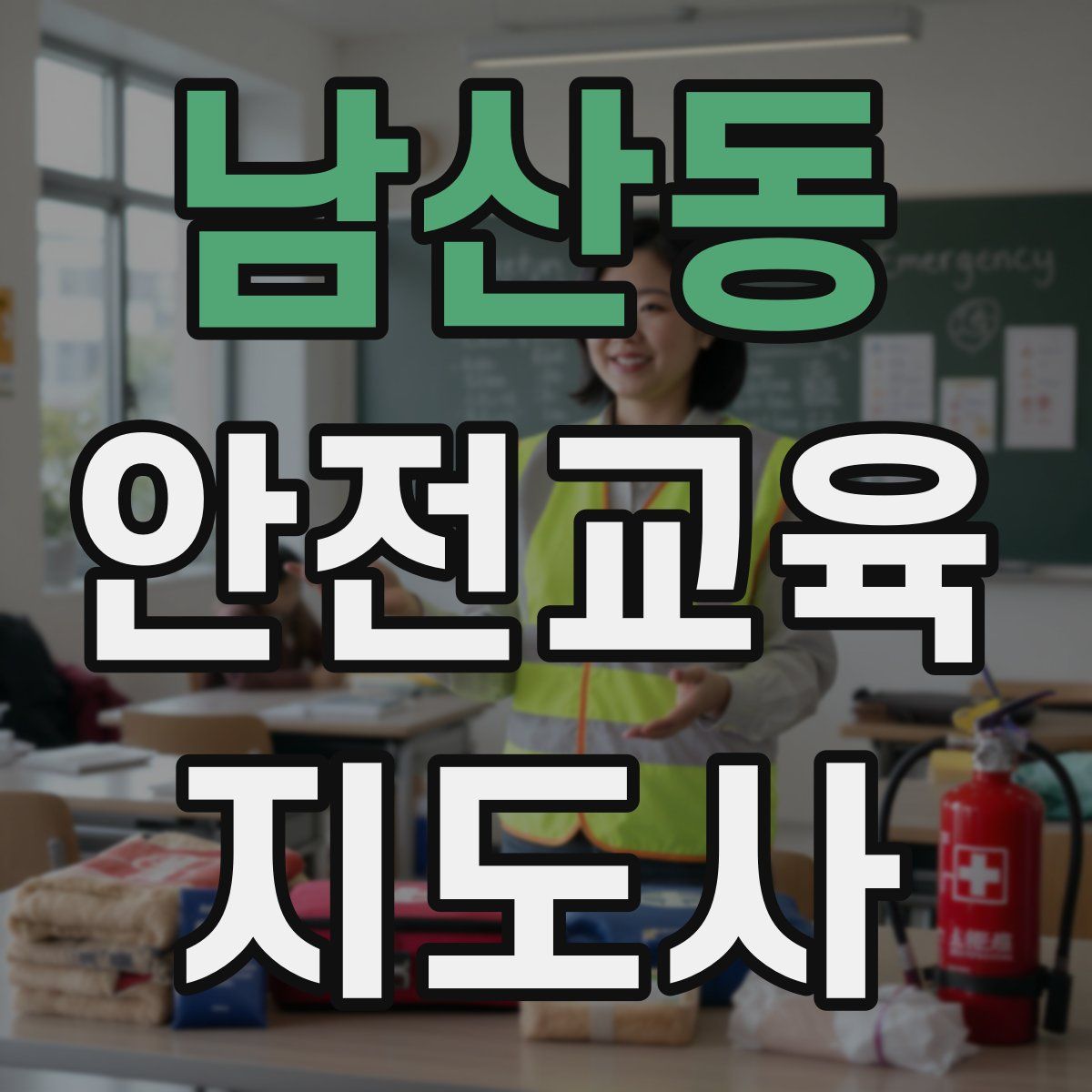 남산동 안전교육지도사 자격증