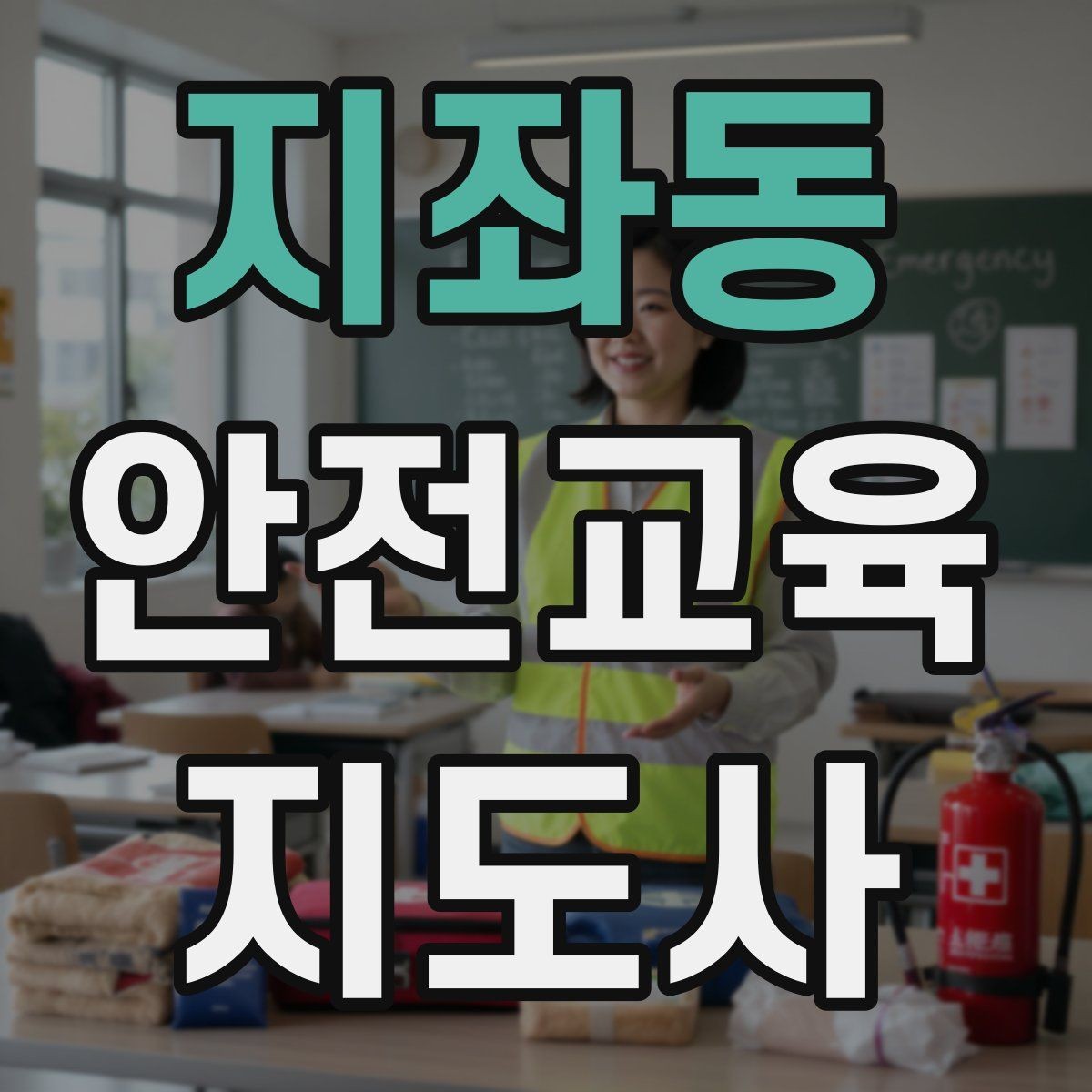 지좌동 안전교육지도사 자격증 교육 효과 높이는 지도 방법